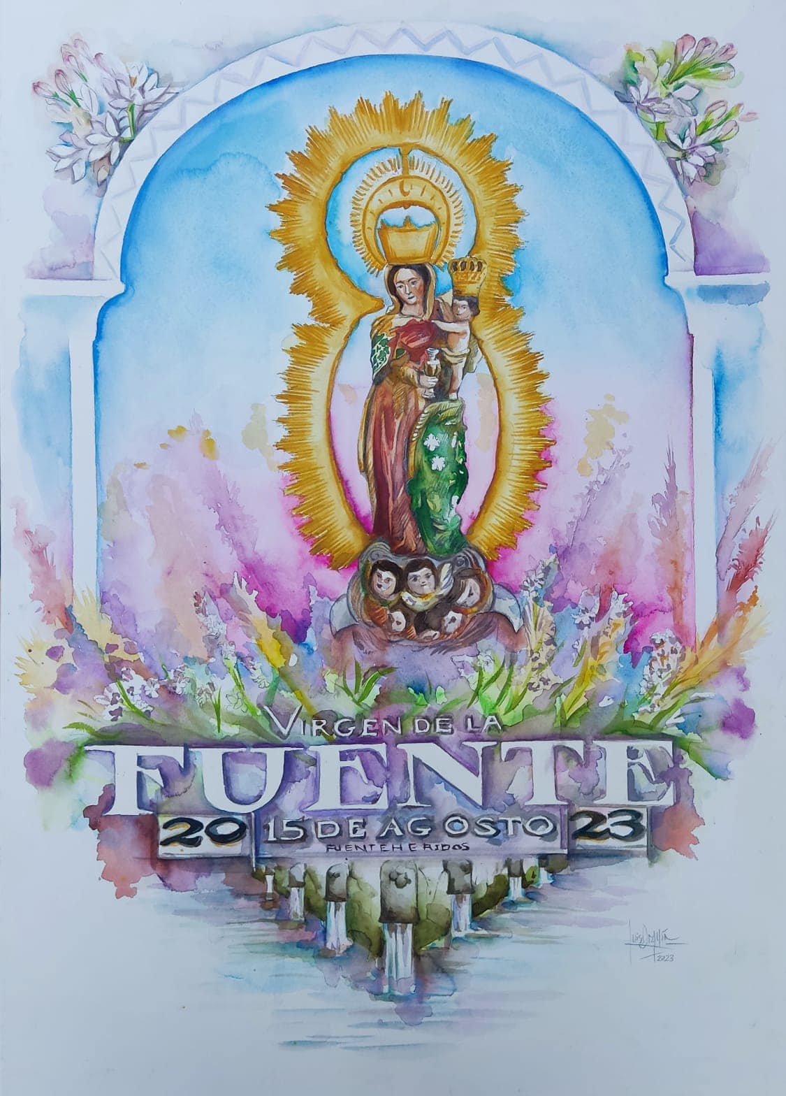 Fiestas patronales en honor a la Virgen de la Fuente  